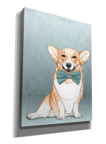 Image of 'Corgi Dog' by Barruf Giclee Canvas Wall Art