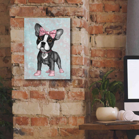 Image of 'Sweet Frenchie' by Barruf Giclee Canvas Wall Art,12x16