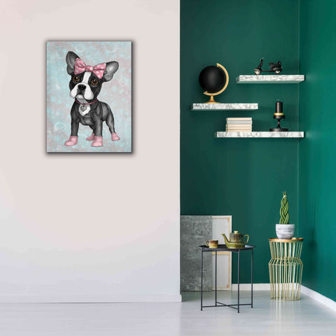 Image of 'Sweet Frenchie' by Barruf Giclee Canvas Wall Art,26x34