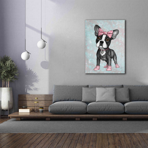 Image of 'Sweet Frenchie' by Barruf Giclee Canvas Wall Art,40x54