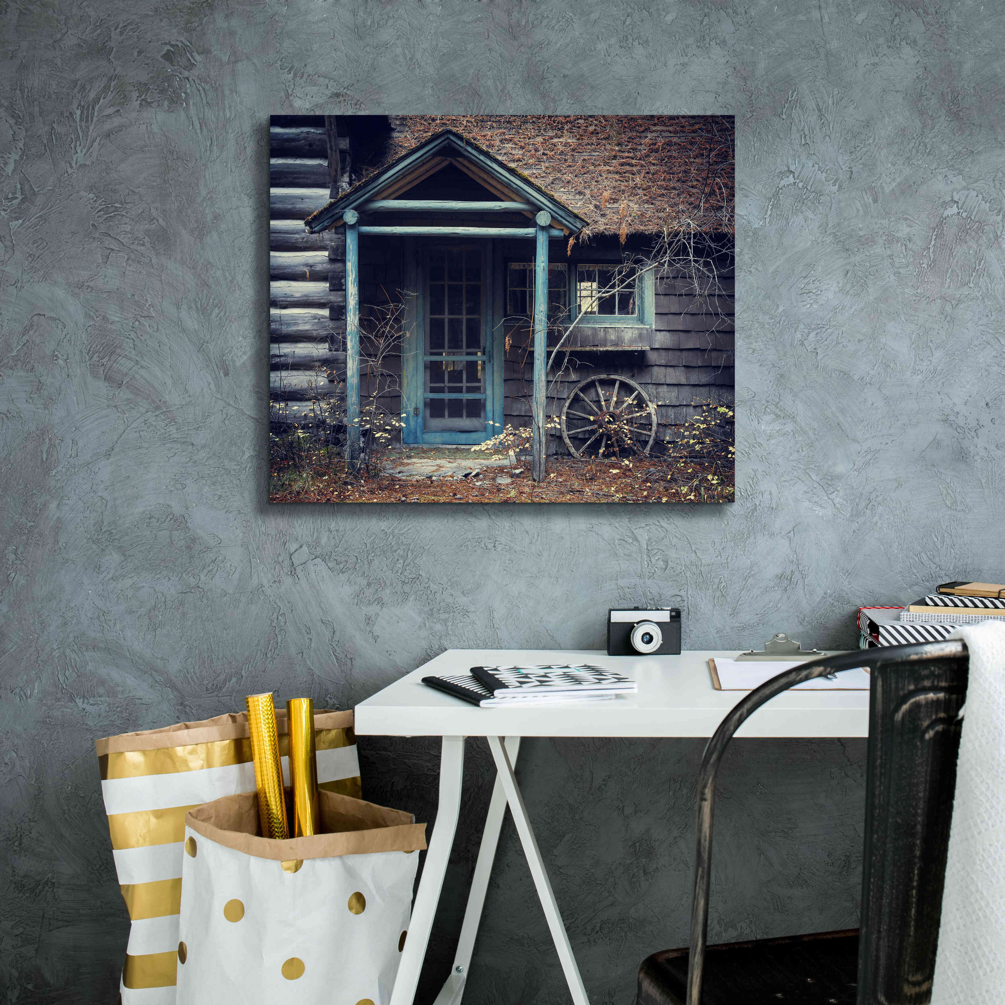 'Door to the Past' by Michael Broom Giclee Canvas Wall Art,24x20