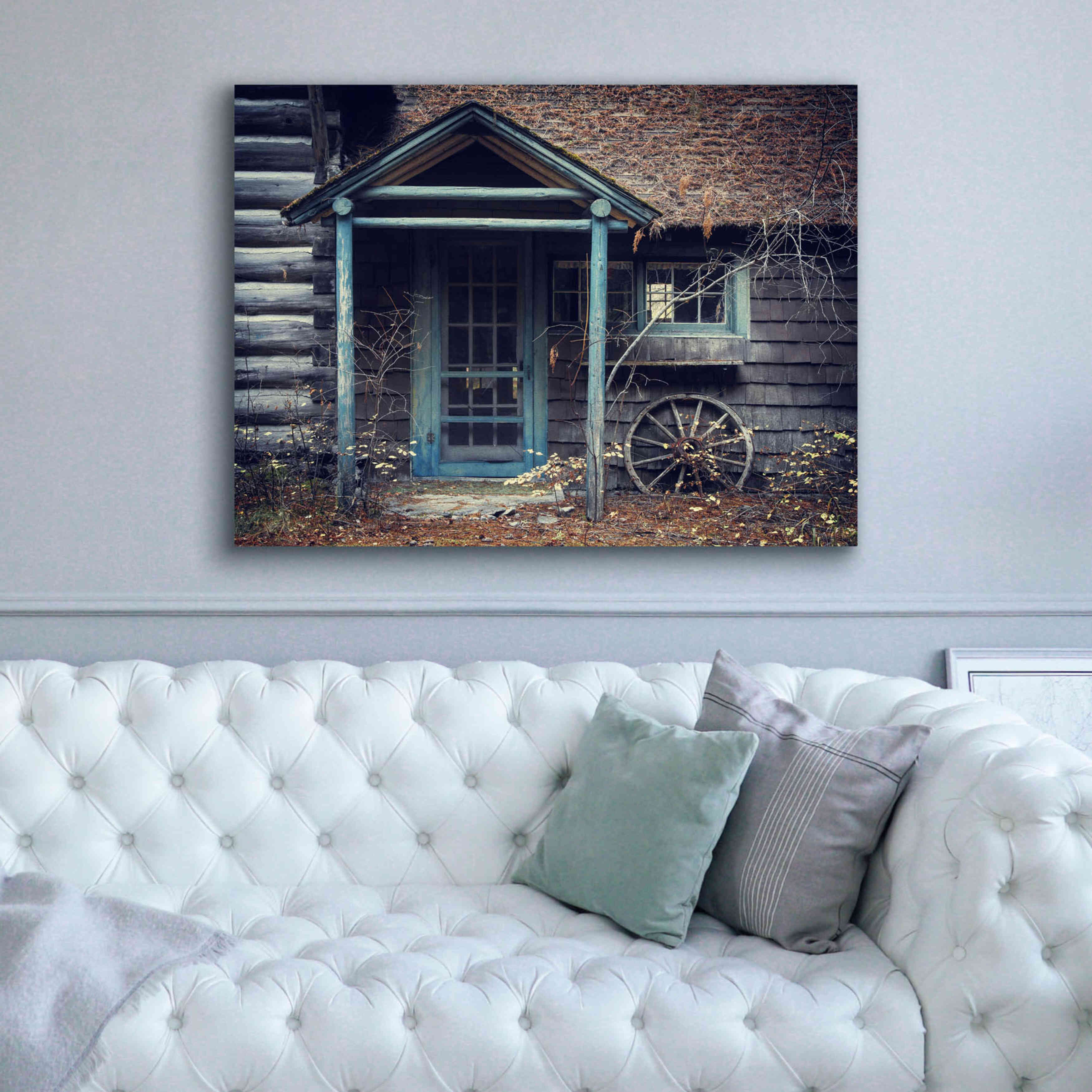 'Door to the Past' by Michael Broom Giclee Canvas Wall Art,54x40