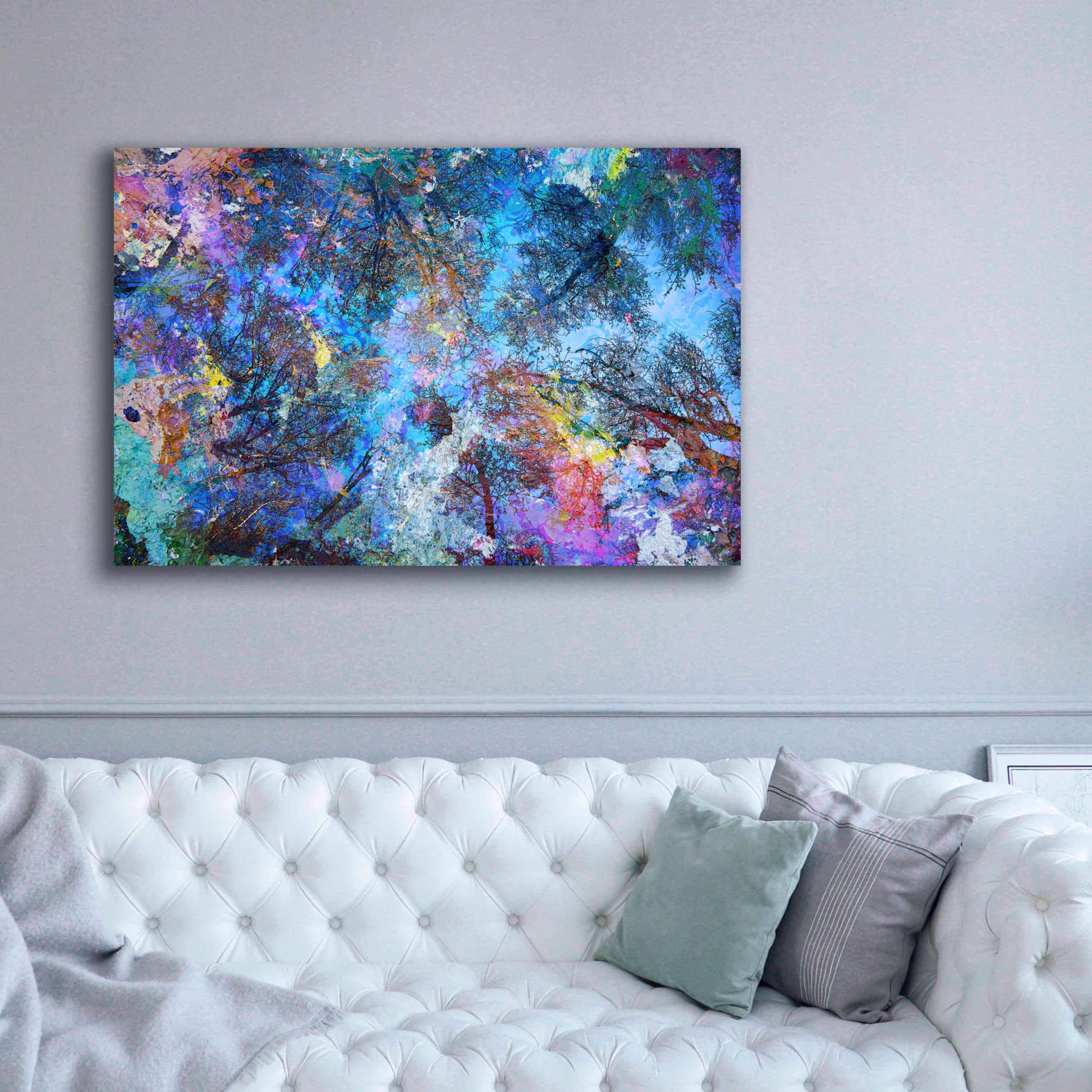 'Dreaming up to the Trees' by Michael Broom Giclee Canvas Wall Art,60x40