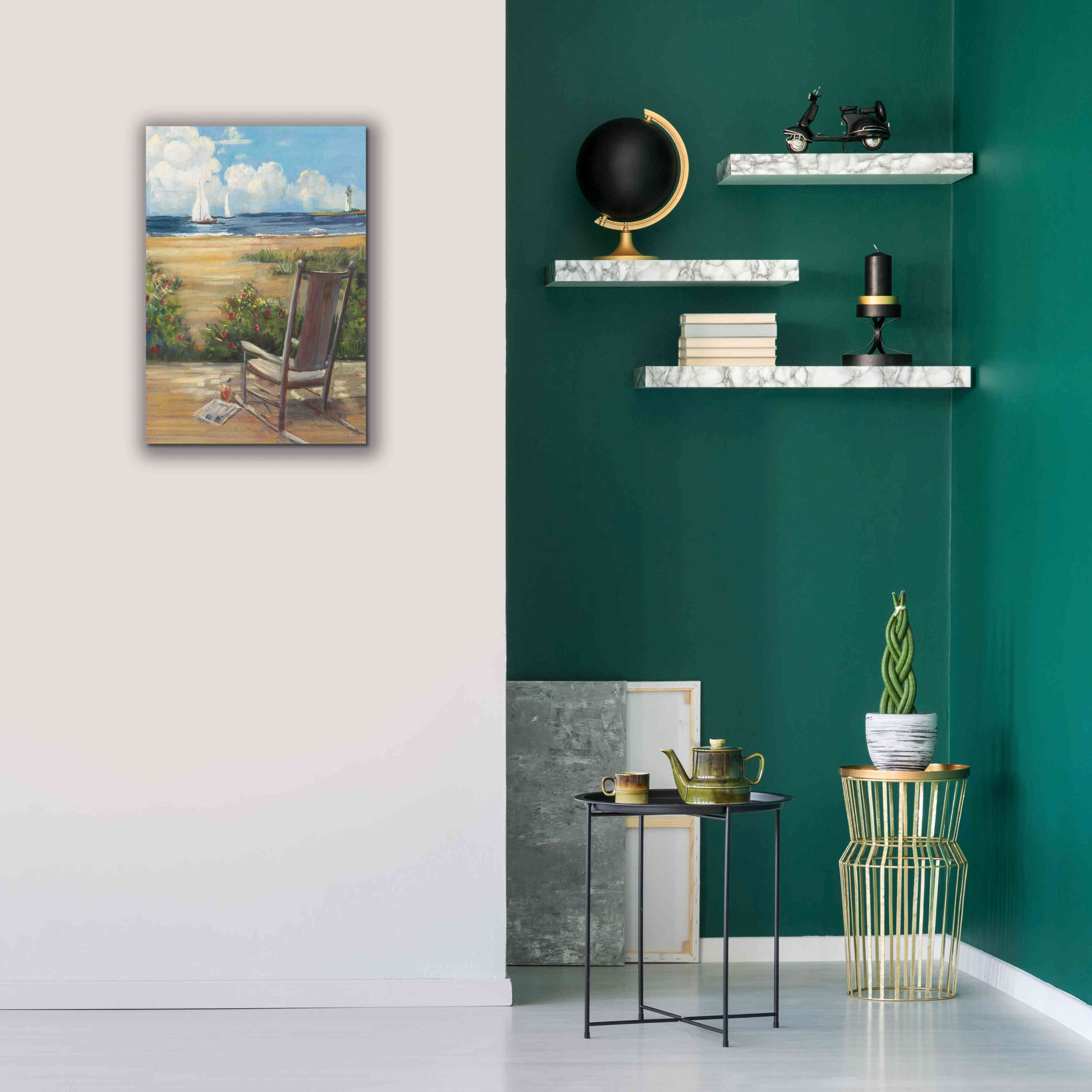 'By The Sea II' by Carol Rowan, Giclee Canvas Wall Art,18x26