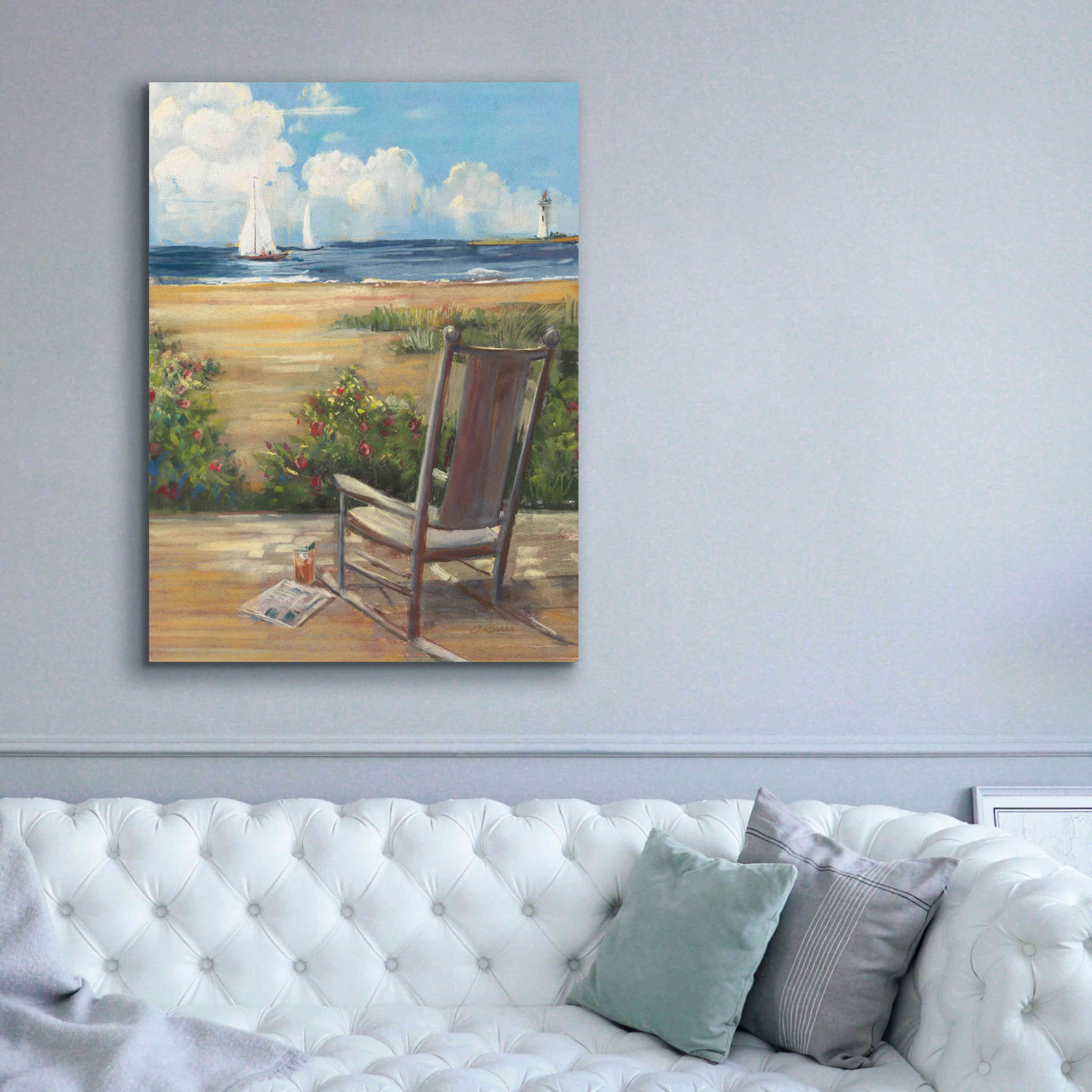 'By The Sea II' by Carol Rowan, Giclee Canvas Wall Art,40x54