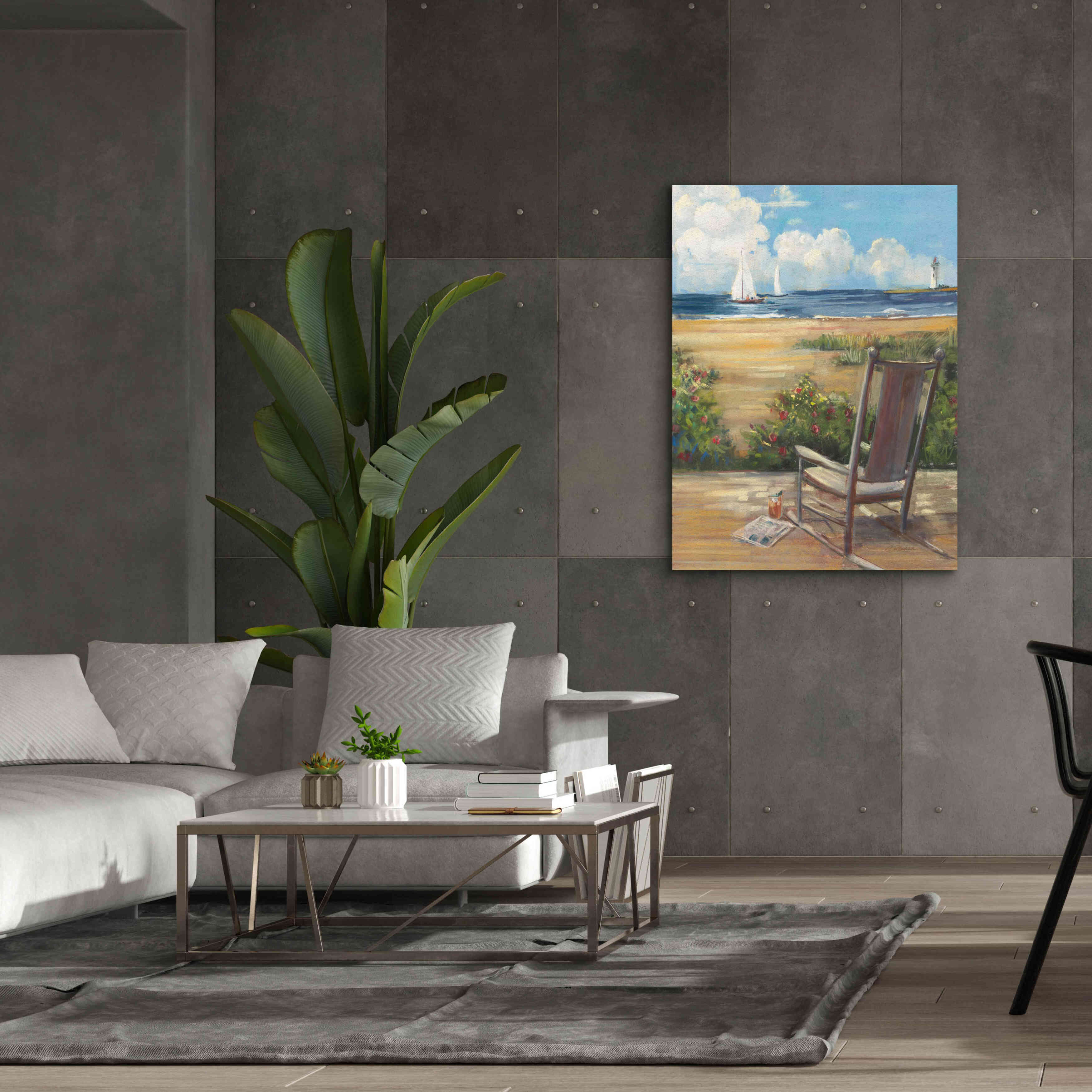 'By The Sea II' by Carol Rowan, Giclee Canvas Wall Art,40x54