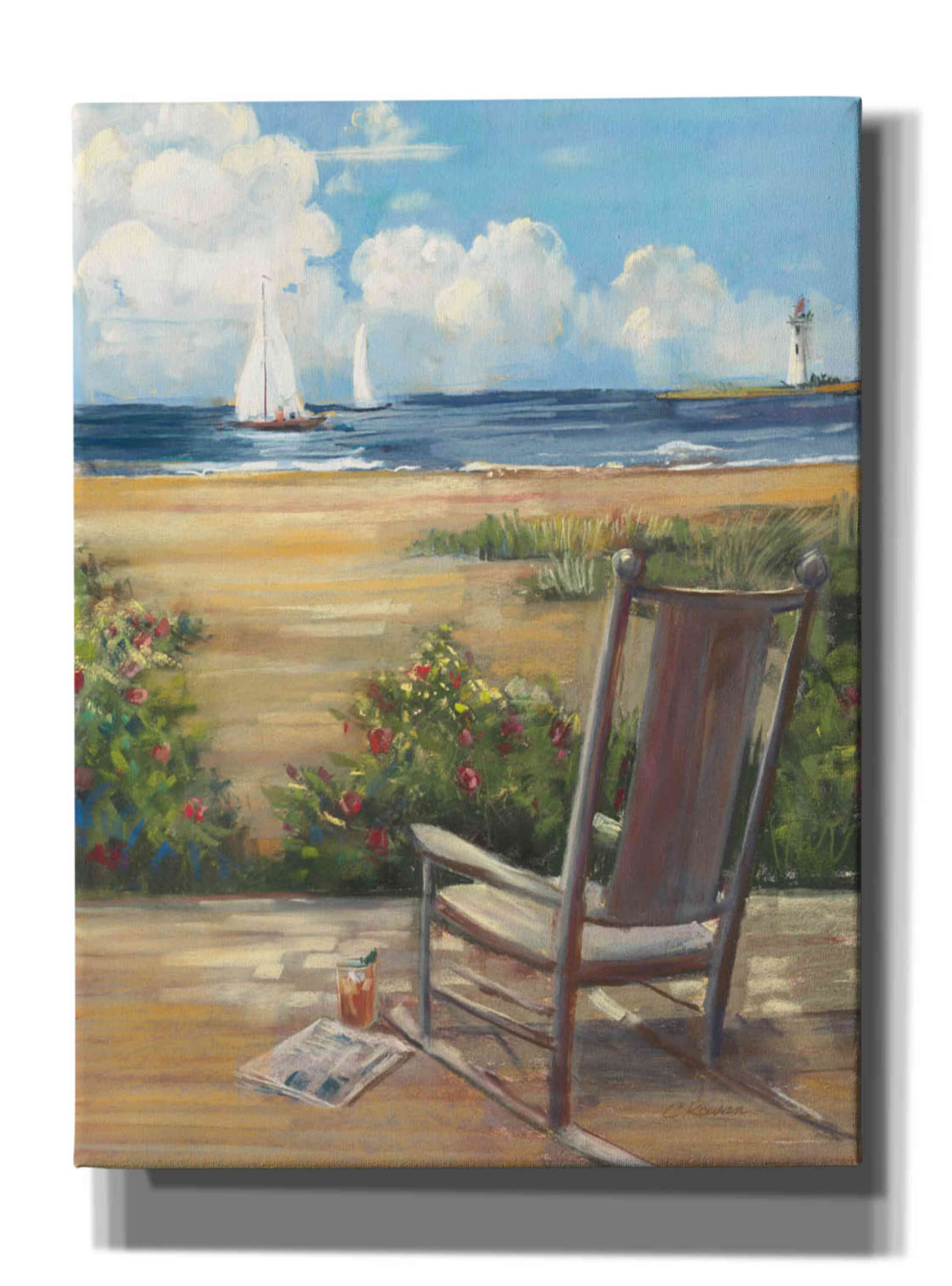 'By The Sea II' by Carol Rowan, Giclee Canvas Wall Art
