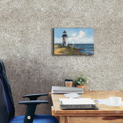 Image of 'Sunday Morning Sail' by Carol Rowan, Giclee Canvas Wall Art,18x12