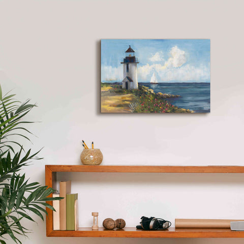 Image of 'Sunday Morning Sail' by Carol Rowan, Giclee Canvas Wall Art,18x12