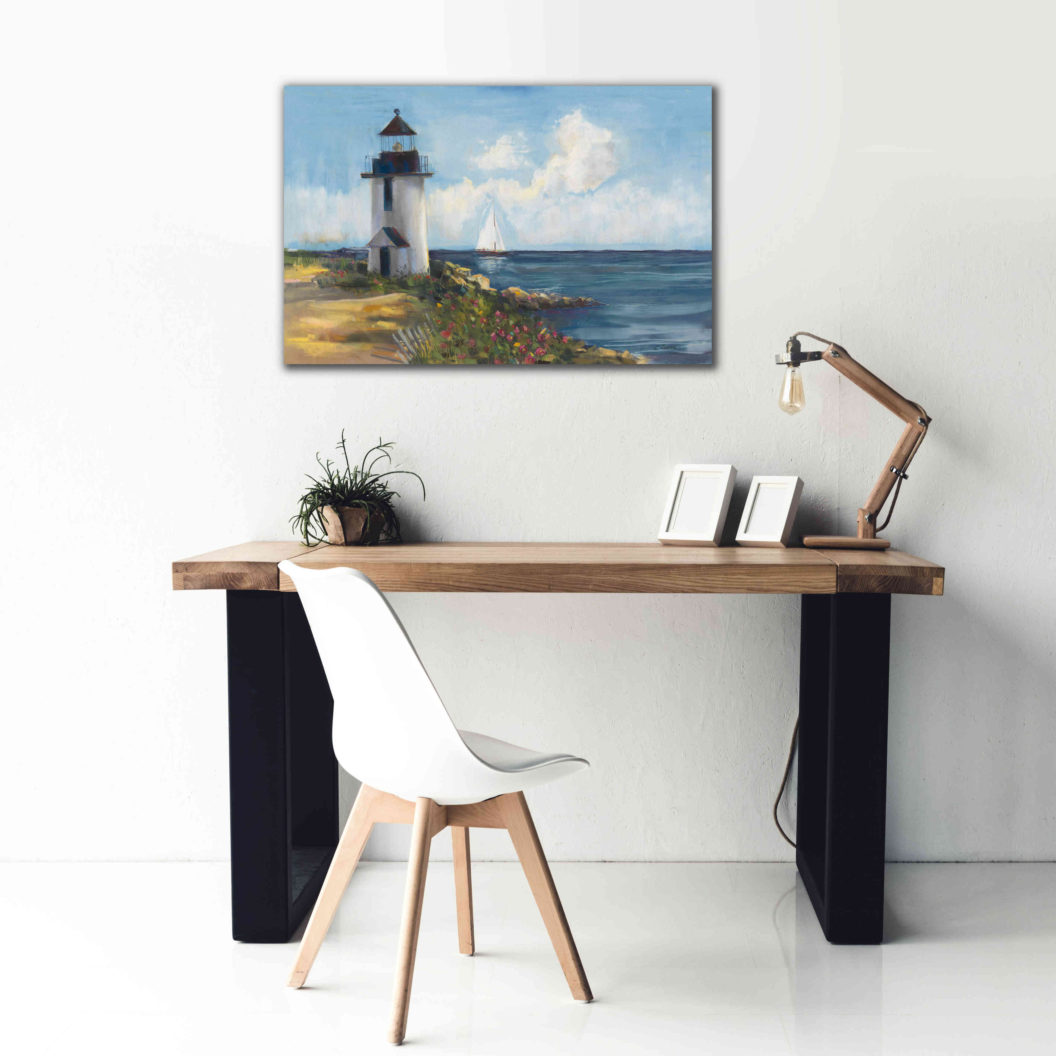 'Sunday Morning Sail' by Carol Rowan, Giclee Canvas Wall Art,40x26