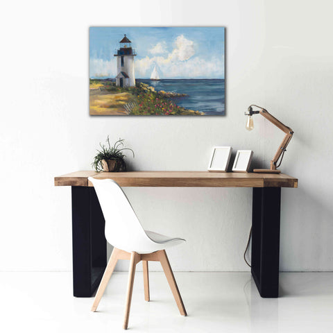 Image of 'Sunday Morning Sail' by Carol Rowan, Giclee Canvas Wall Art,40x26