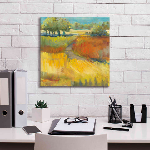 Image of 'Late Summer Landscape II' by Carol Rowan, Giclee Canvas Wall Art,18x18