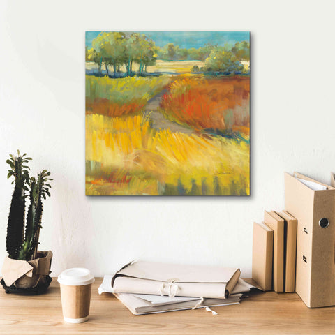 Image of 'Late Summer Landscape II' by Carol Rowan, Giclee Canvas Wall Art,18x18