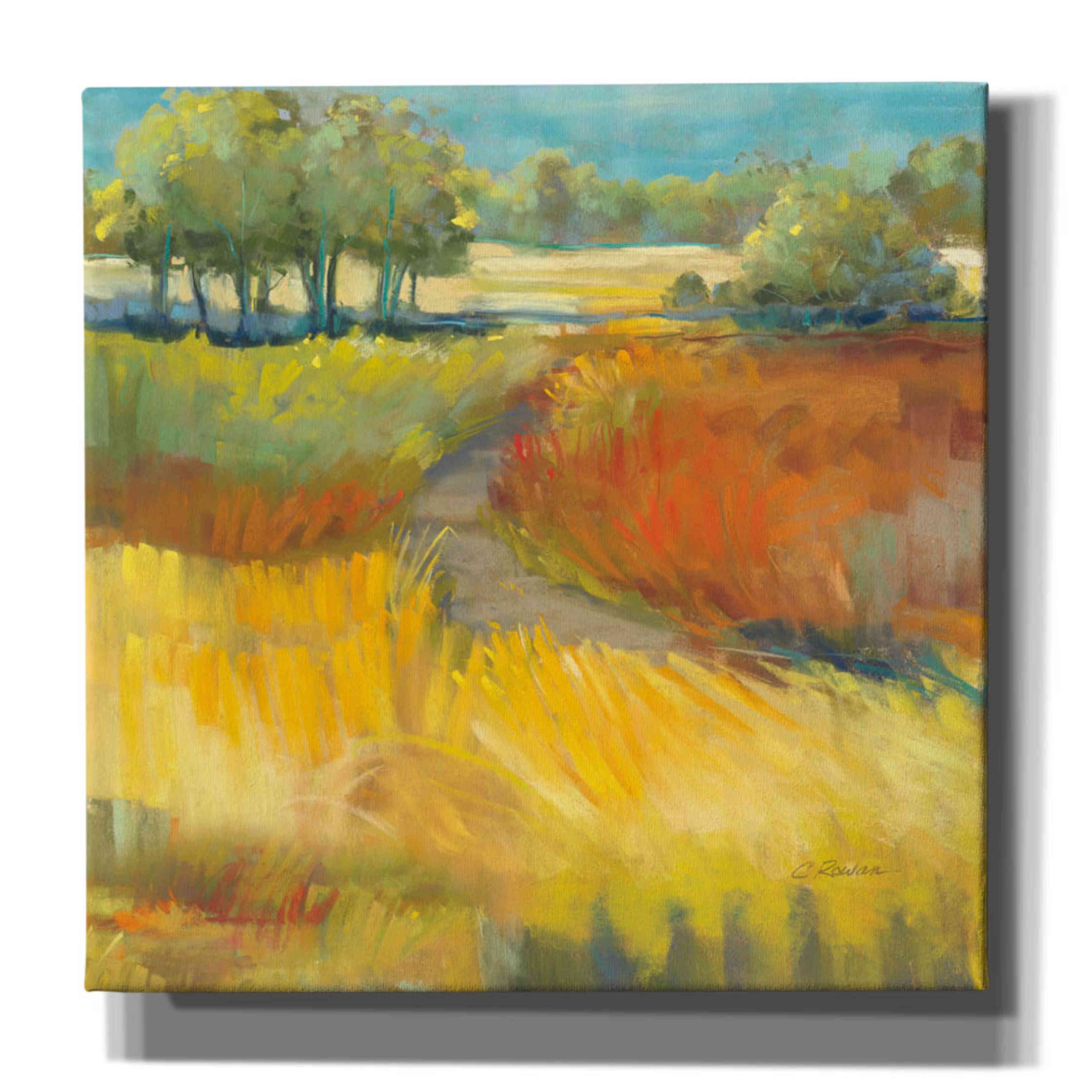 'Late Summer Landscape II' by Carol Rowan, Giclee Canvas Wall Art