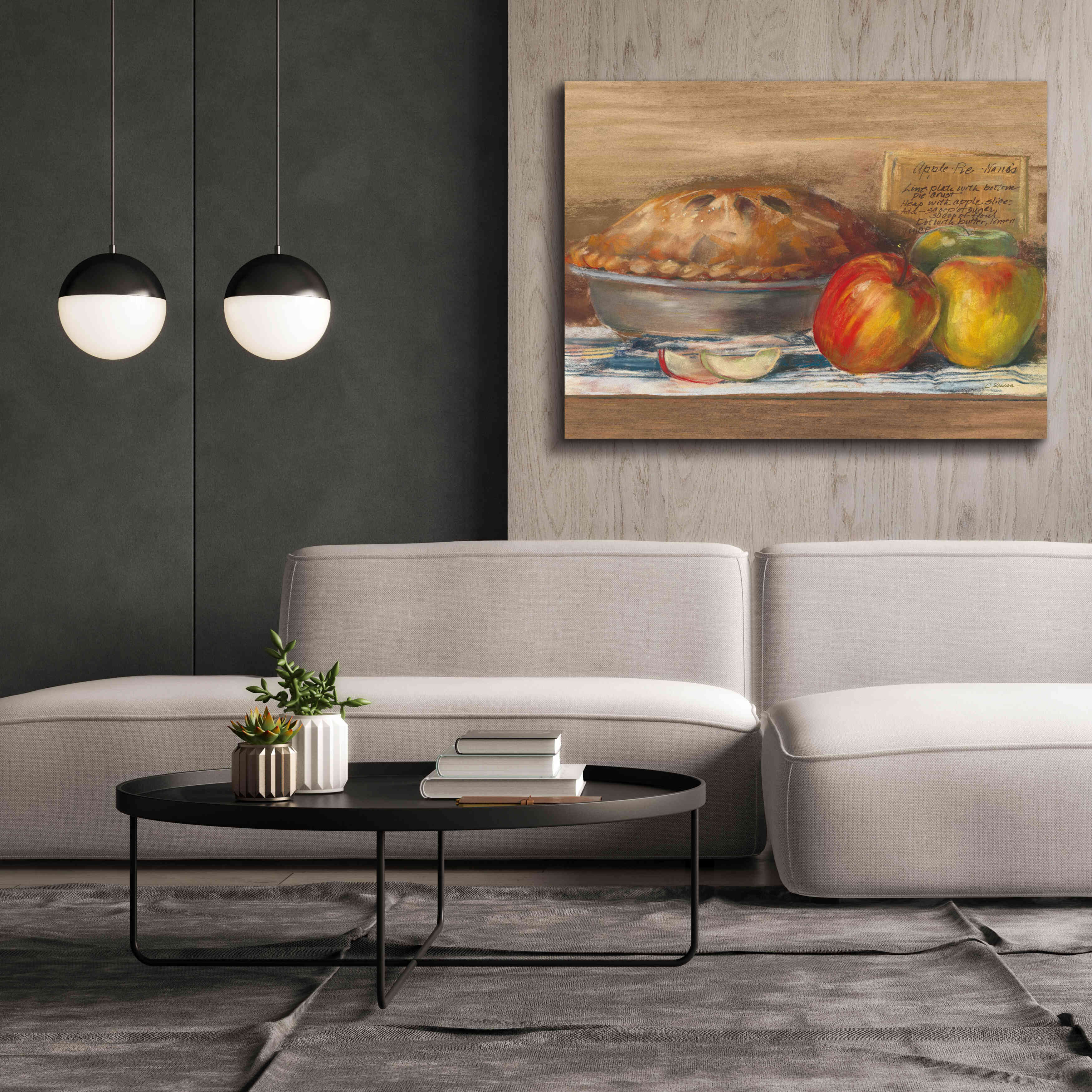 'Apple Pie' by Carol Rowan, Giclee Canvas Wall Art,54x40