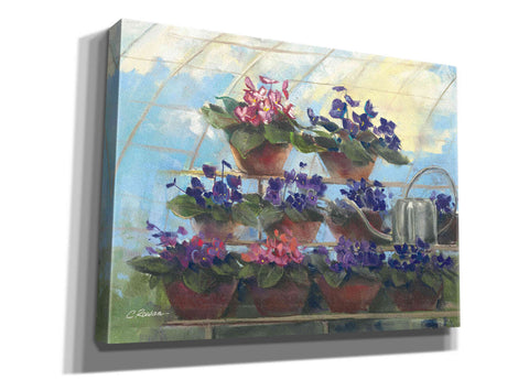 Image of 'Violets' by Carol Rowan, Giclee Canvas Wall Art