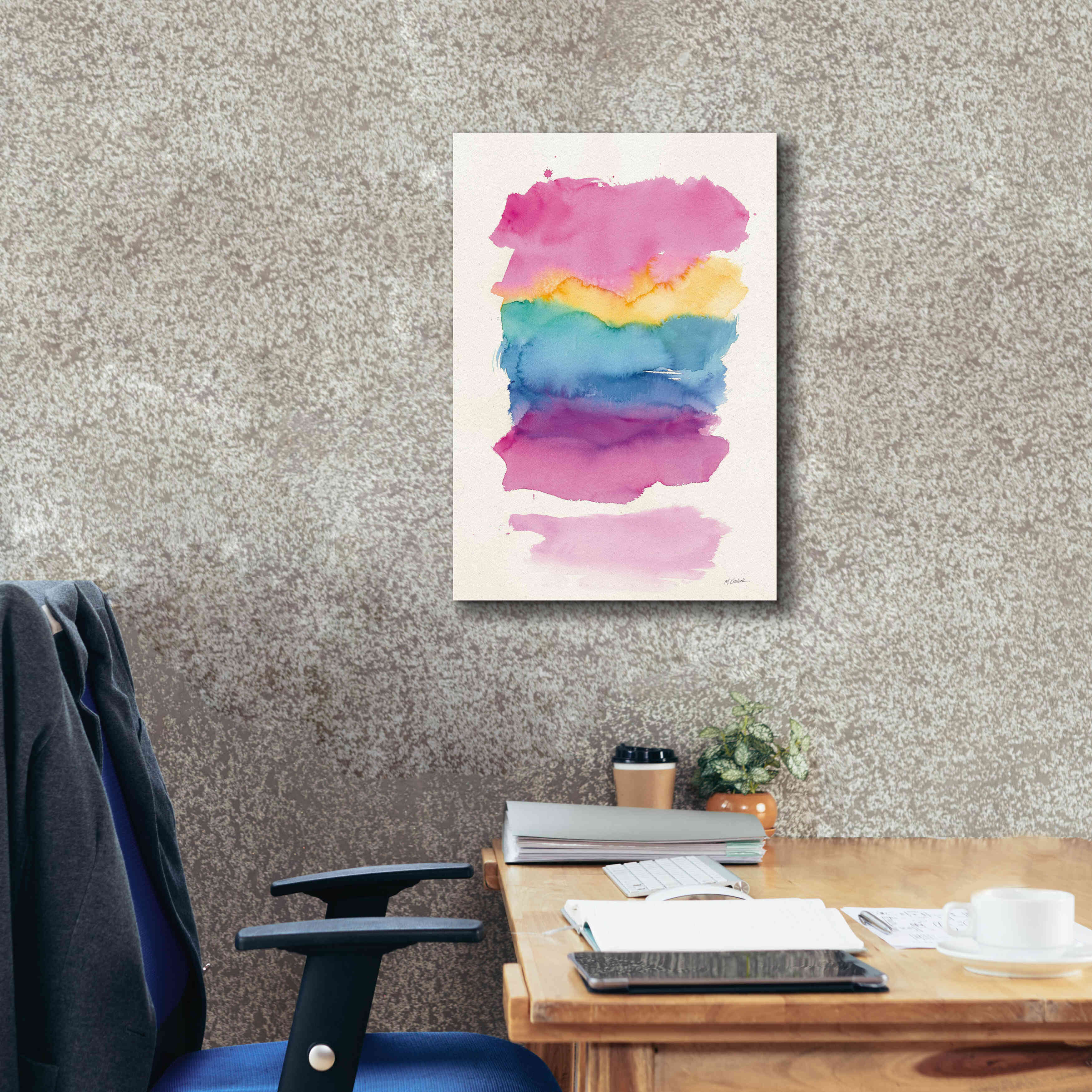 'Miami Crop' by Mike Schick, Giclee Canvas Wall Art,18x26