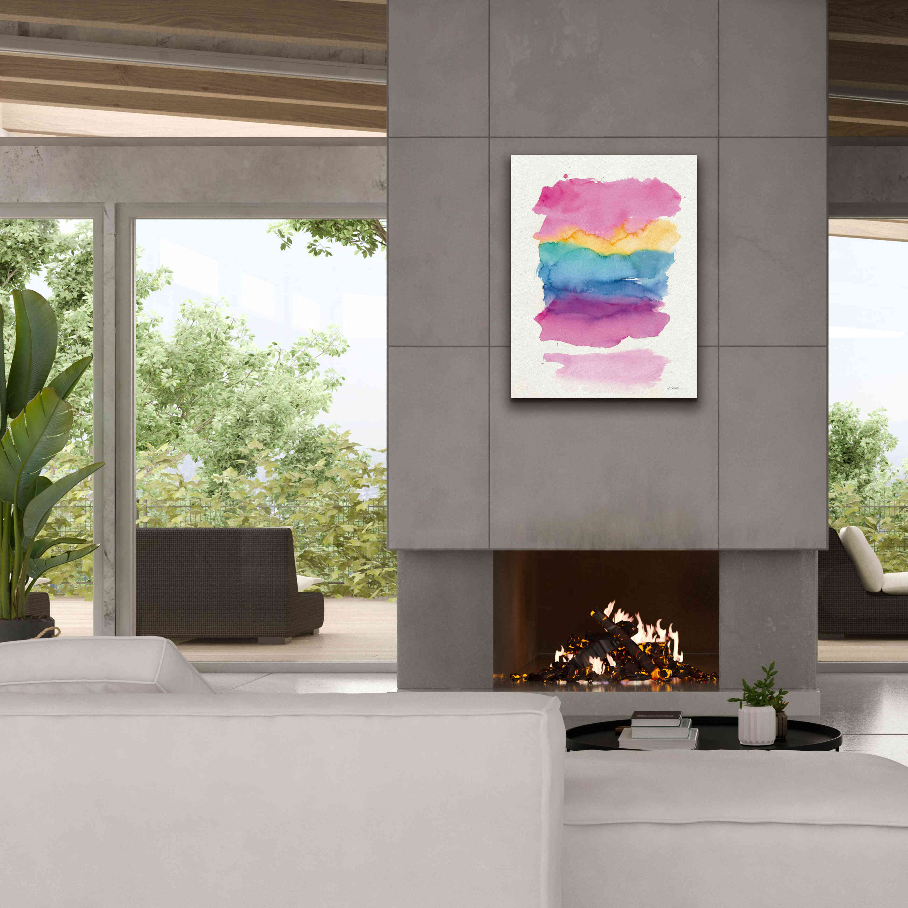 'Miami Crop' by Mike Schick, Giclee Canvas Wall Art,26x34