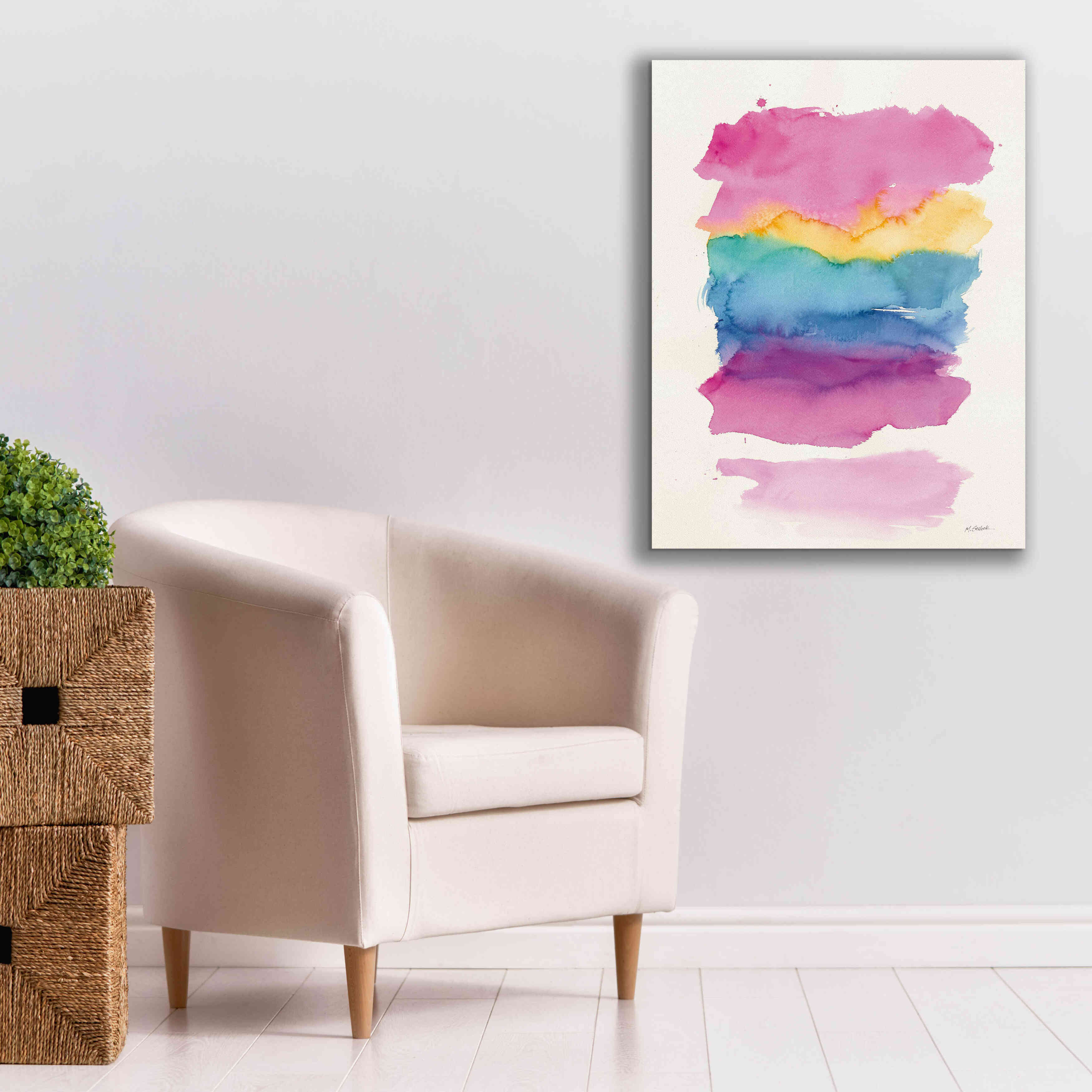 'Miami Crop' by Mike Schick, Giclee Canvas Wall Art,26x34