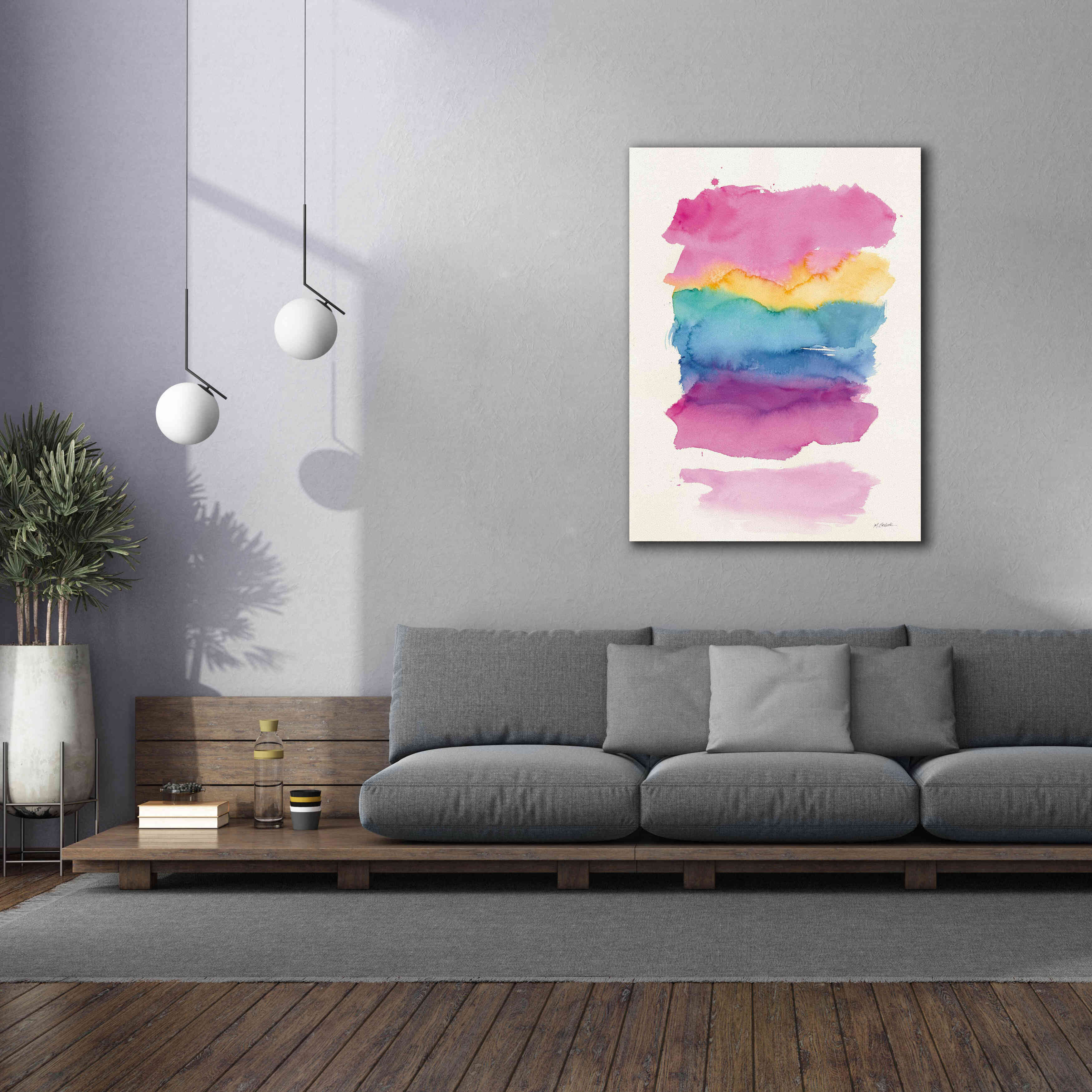 'Miami Crop' by Mike Schick, Giclee Canvas Wall Art,40x54