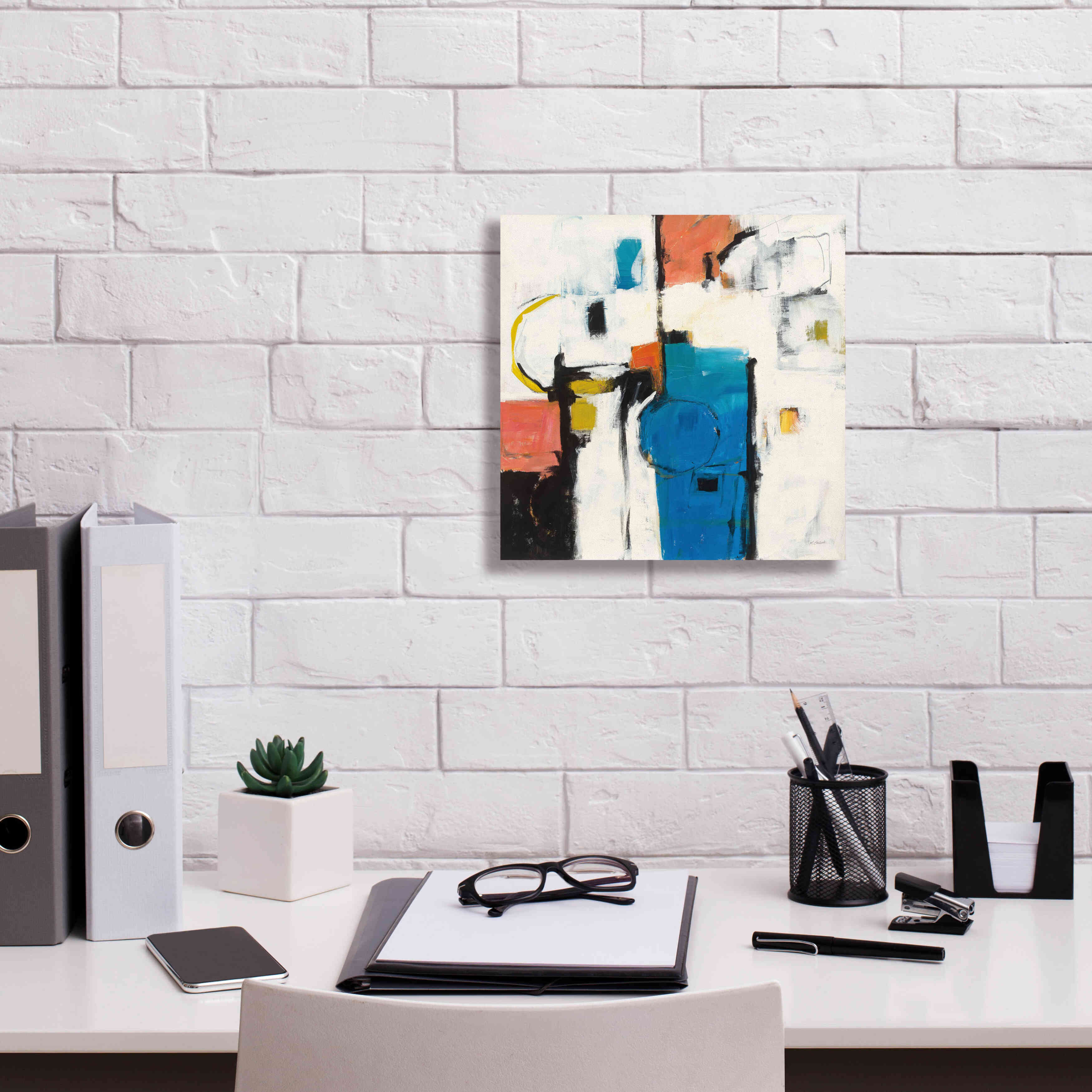 'Catalina II' by Mike Schick, Giclee Canvas Wall Art,12x12