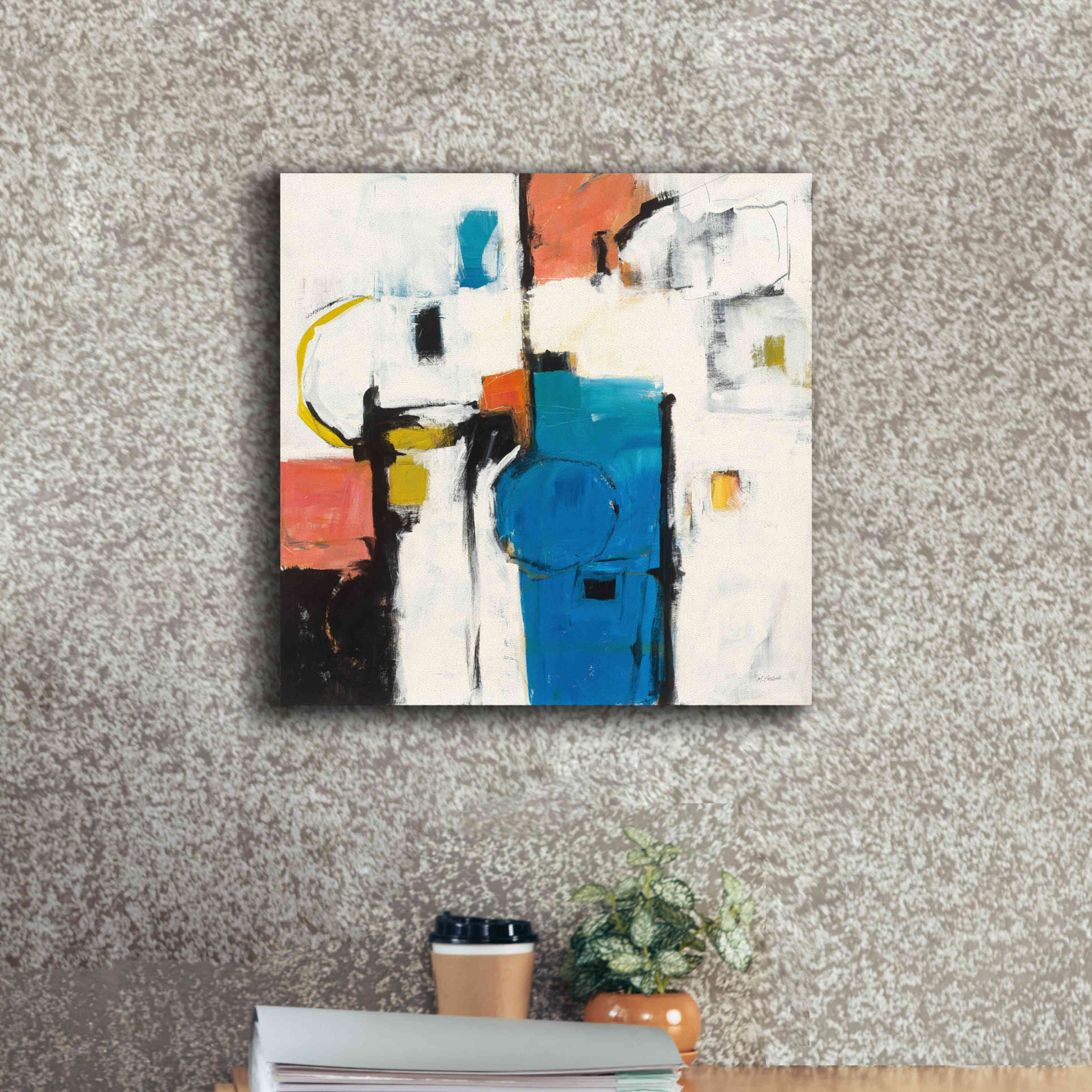 'Catalina II' by Mike Schick, Giclee Canvas Wall Art,18x18