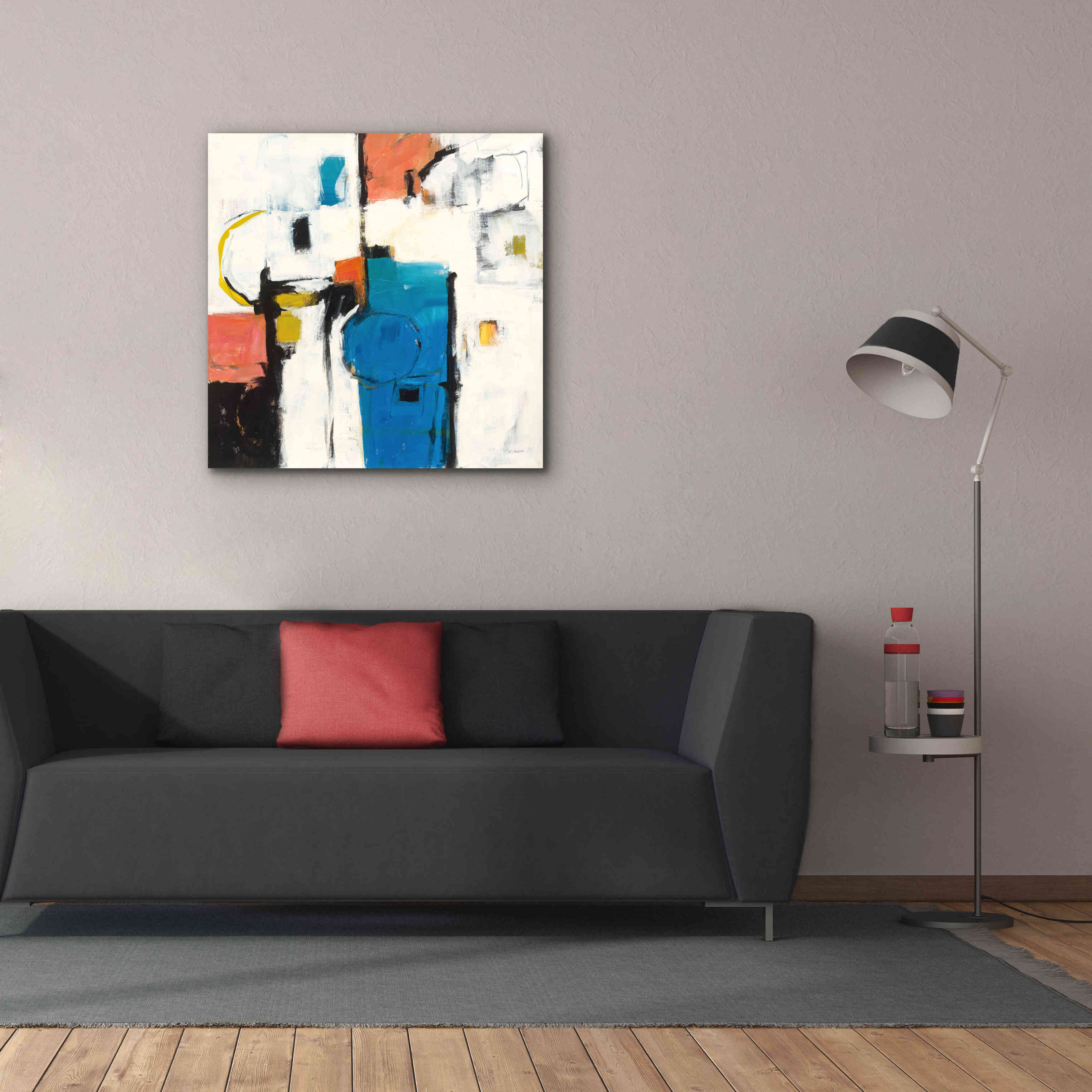 'Catalina II' by Mike Schick, Giclee Canvas Wall Art,37x37