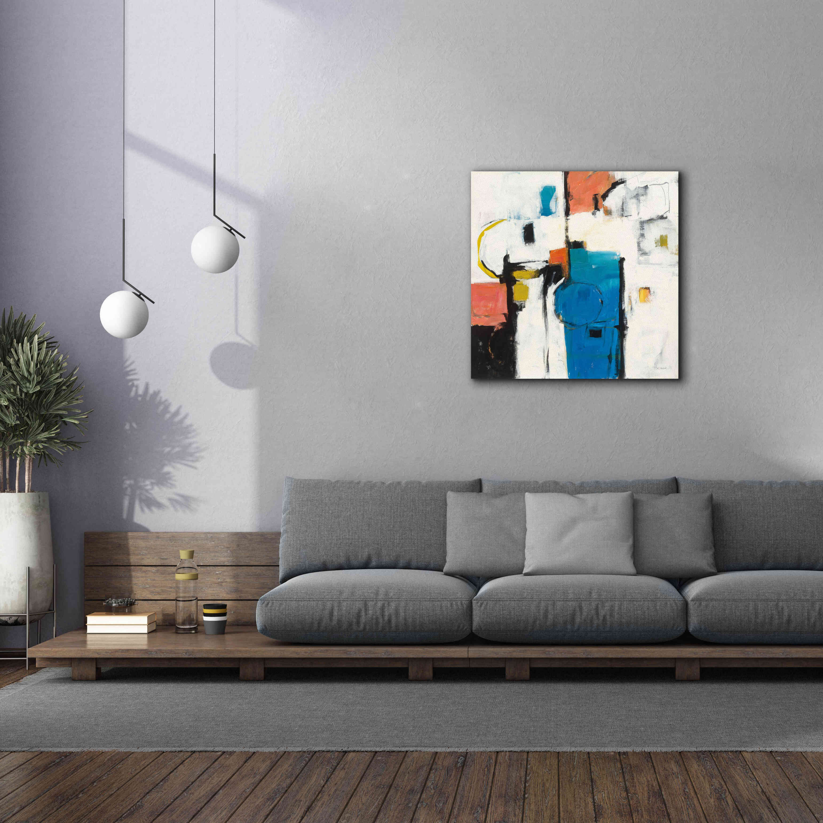 'Catalina II' by Mike Schick, Giclee Canvas Wall Art,37x37