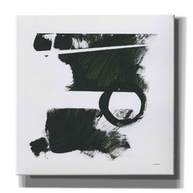 'Gold And Black Elements XVII' by Mike Schick, Giclee Canvas Wall Art