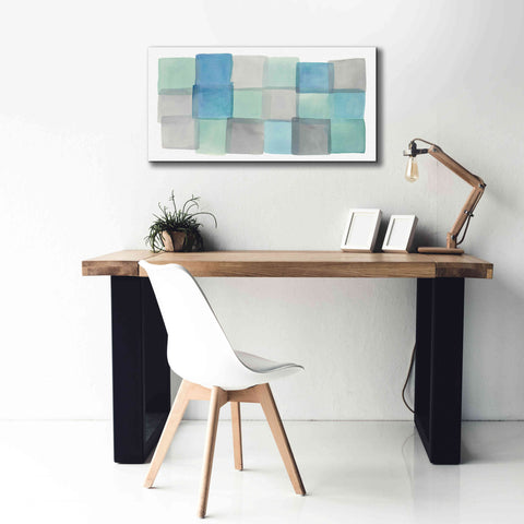 Image of 'Overlap III' by Mike Schick, Giclee Canvas Wall Art,40x20