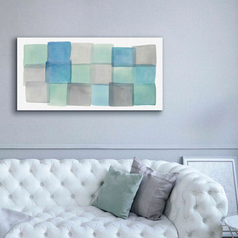 Image of 'Overlap III' by Mike Schick, Giclee Canvas Wall Art,60x30