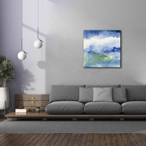 Image of 'Midnight At The Lake III' by Mike Schick, Giclee Canvas Wall Art,37x37