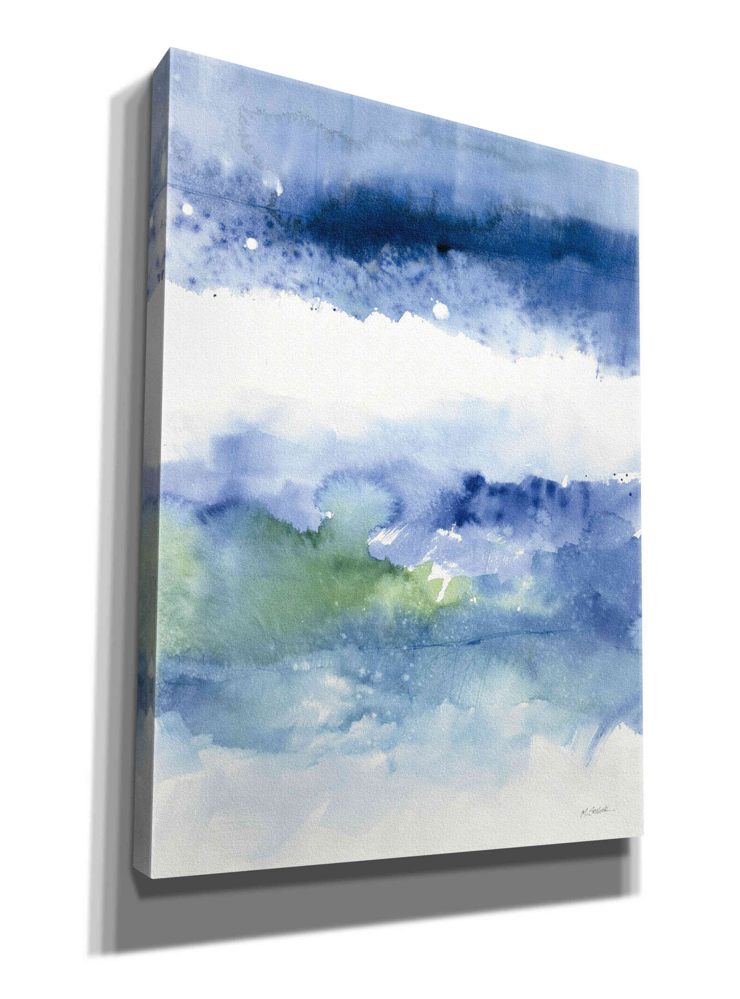 'Midnight At The Lake' by Mike Schick, Giclee Canvas Wall Art