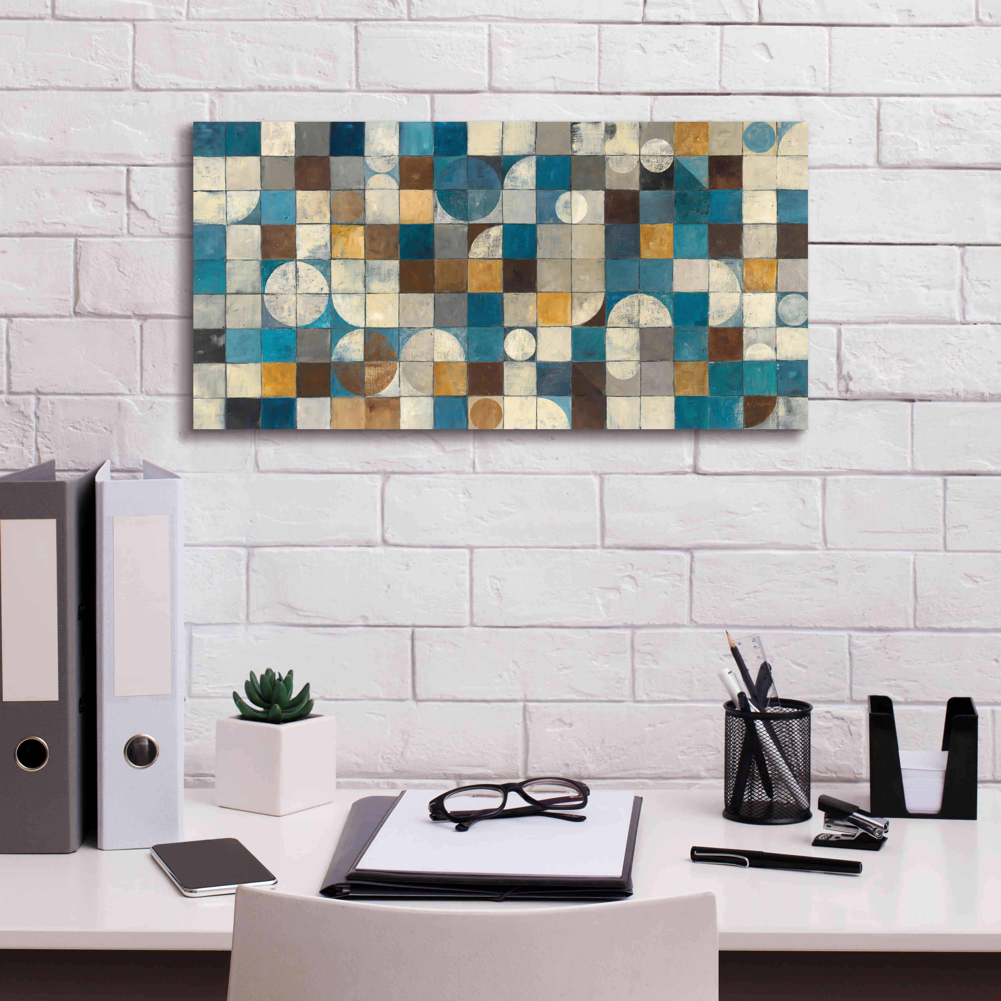 'Tango' by Mike Schick, Giclee Canvas Wall Art,24x12