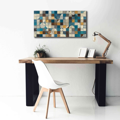 Image of 'Tango' by Mike Schick, Giclee Canvas Wall Art,40x20