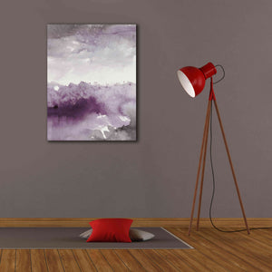 'Midnight At The Lake II Amethyst Gray Crop' by Mike Schick, Giclee Canvas Wall Art,26x34