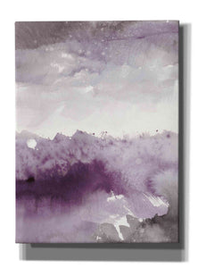 'Midnight At The Lake II Amethyst Gray Crop' by Mike Schick, Giclee Canvas Wall Art