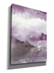 'Midnight At The Lake III Amethyst Gray Crop' by Mike Schick, Giclee Canvas Wall Art