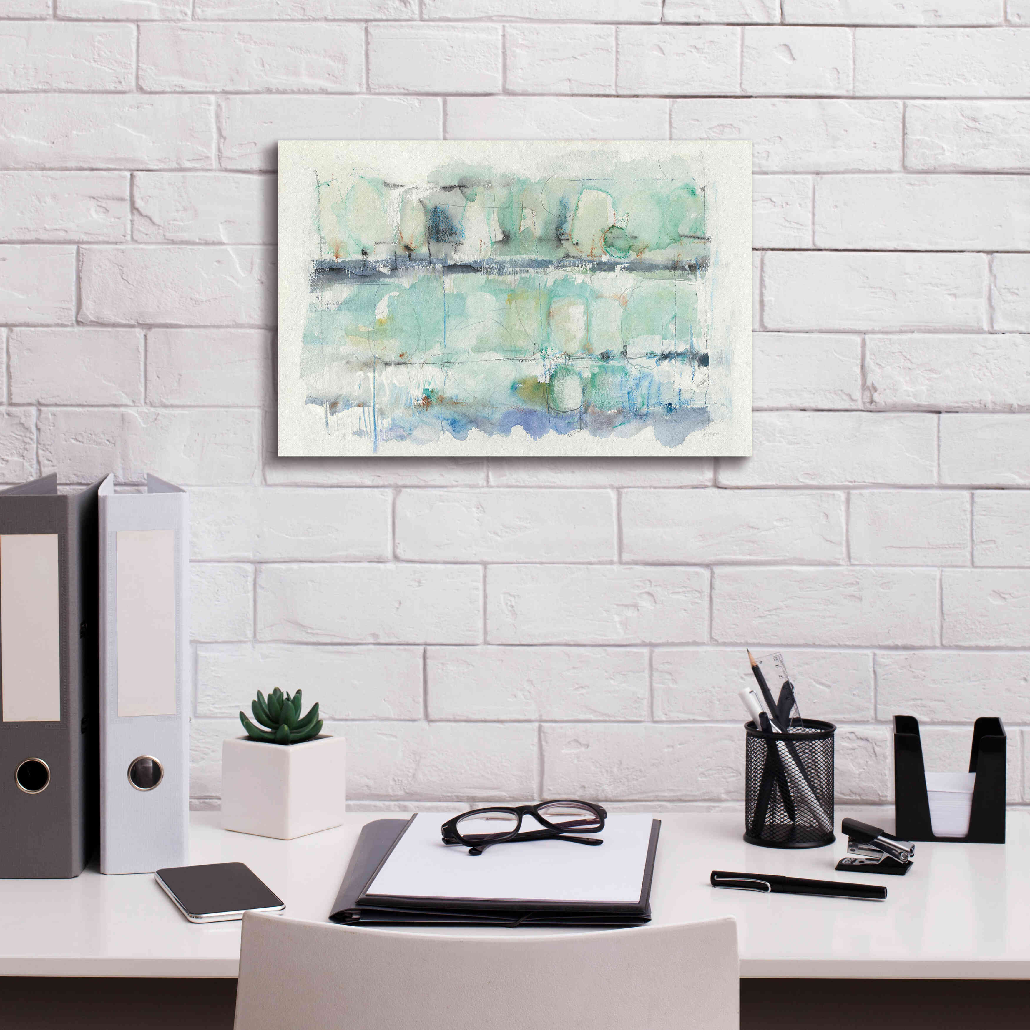 'North Shore Crop' by Mike Schick, Giclee Canvas Wall Art,18x12