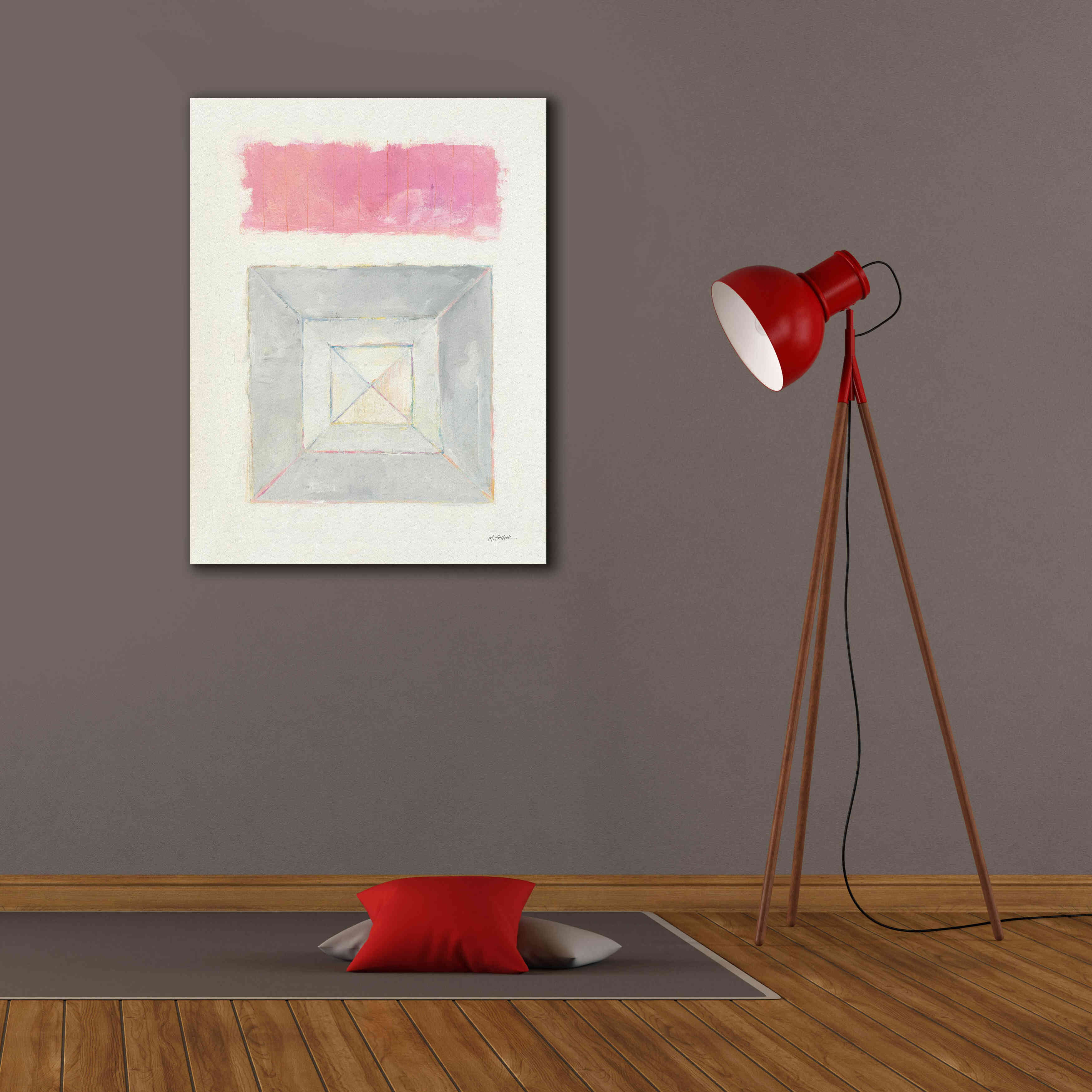 'Intersection' by Mike Schick, Giclee Canvas Wall Art,26x34