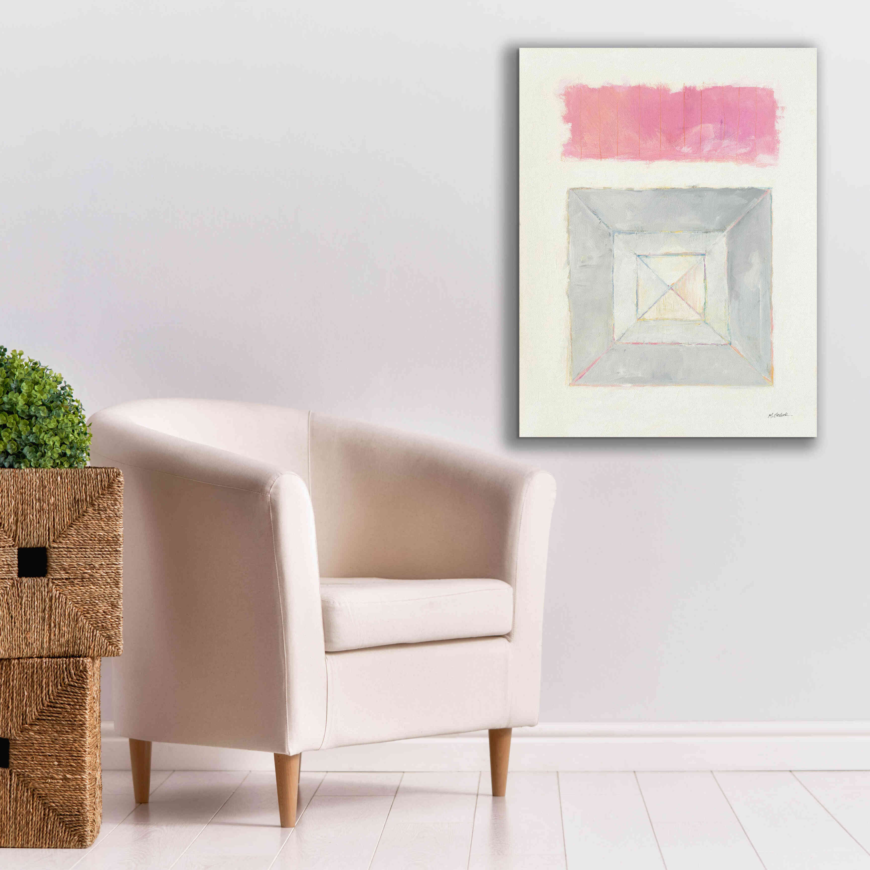 'Intersection' by Mike Schick, Giclee Canvas Wall Art,26x34