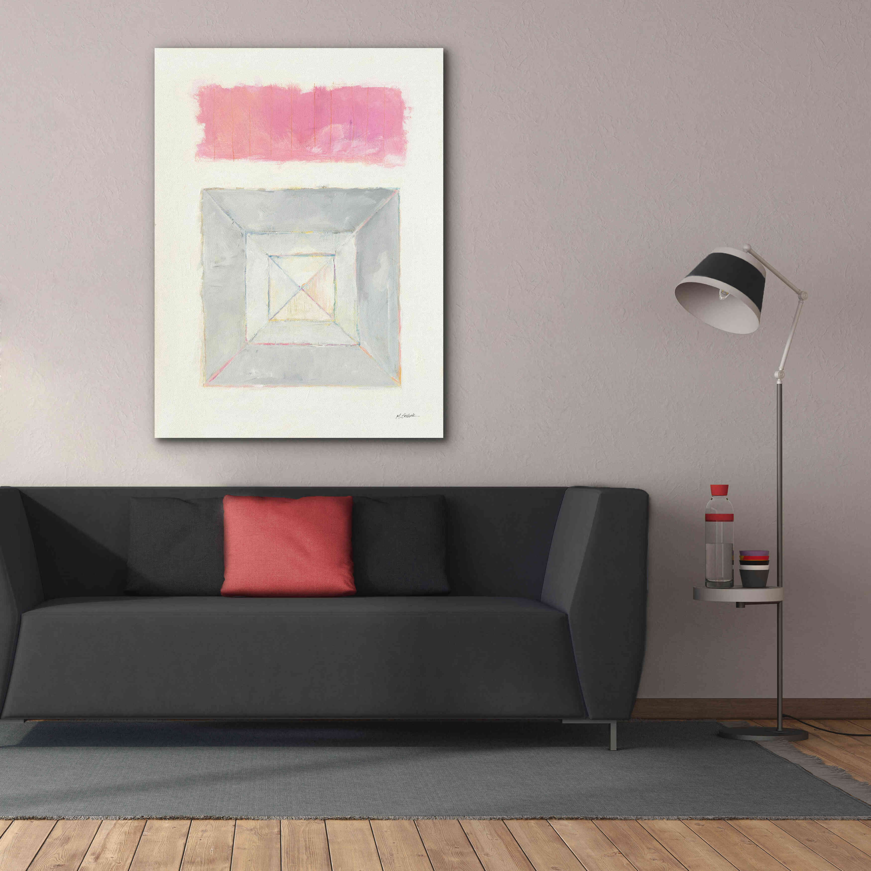 'Intersection' by Mike Schick, Giclee Canvas Wall Art,40x54