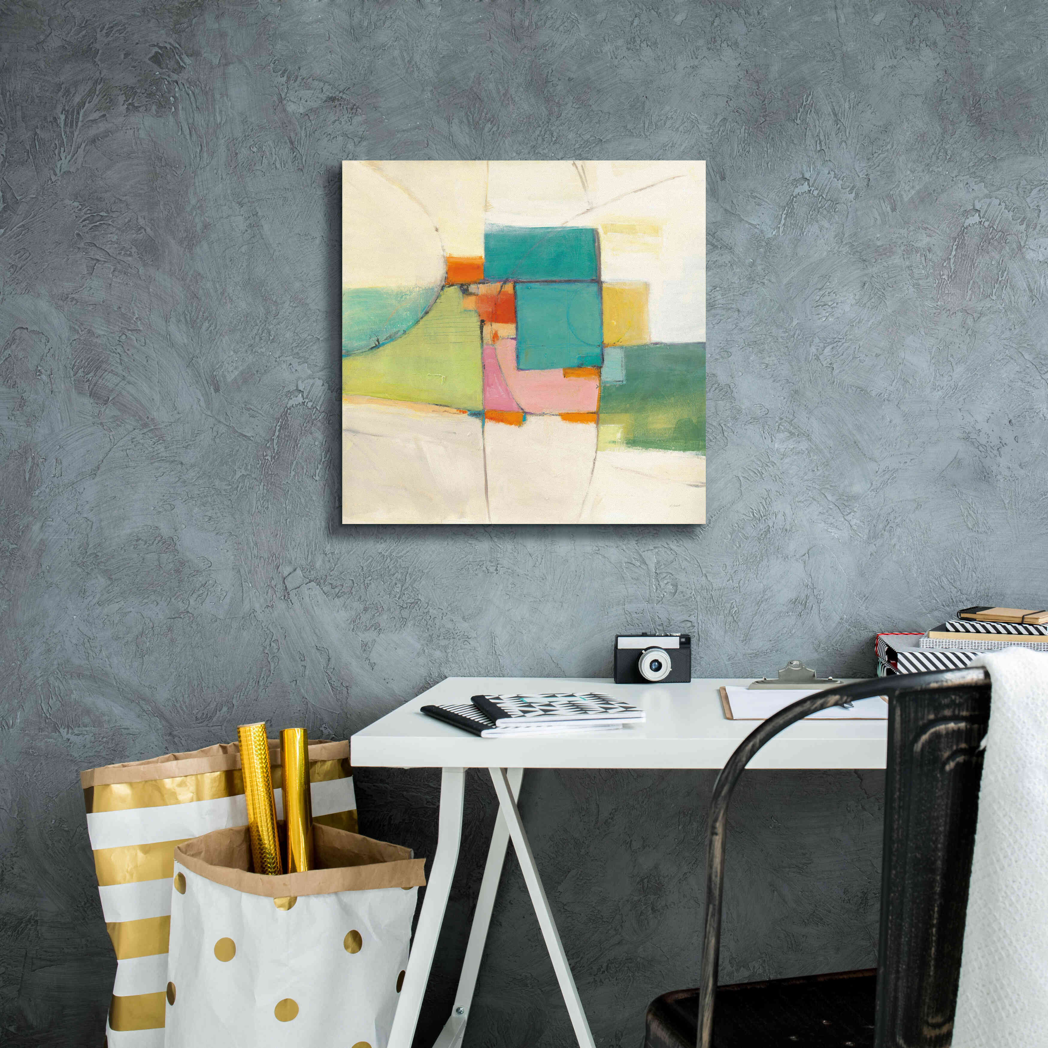 'Aero' by Mike Schick, Giclee Canvas Wall Art,18x18