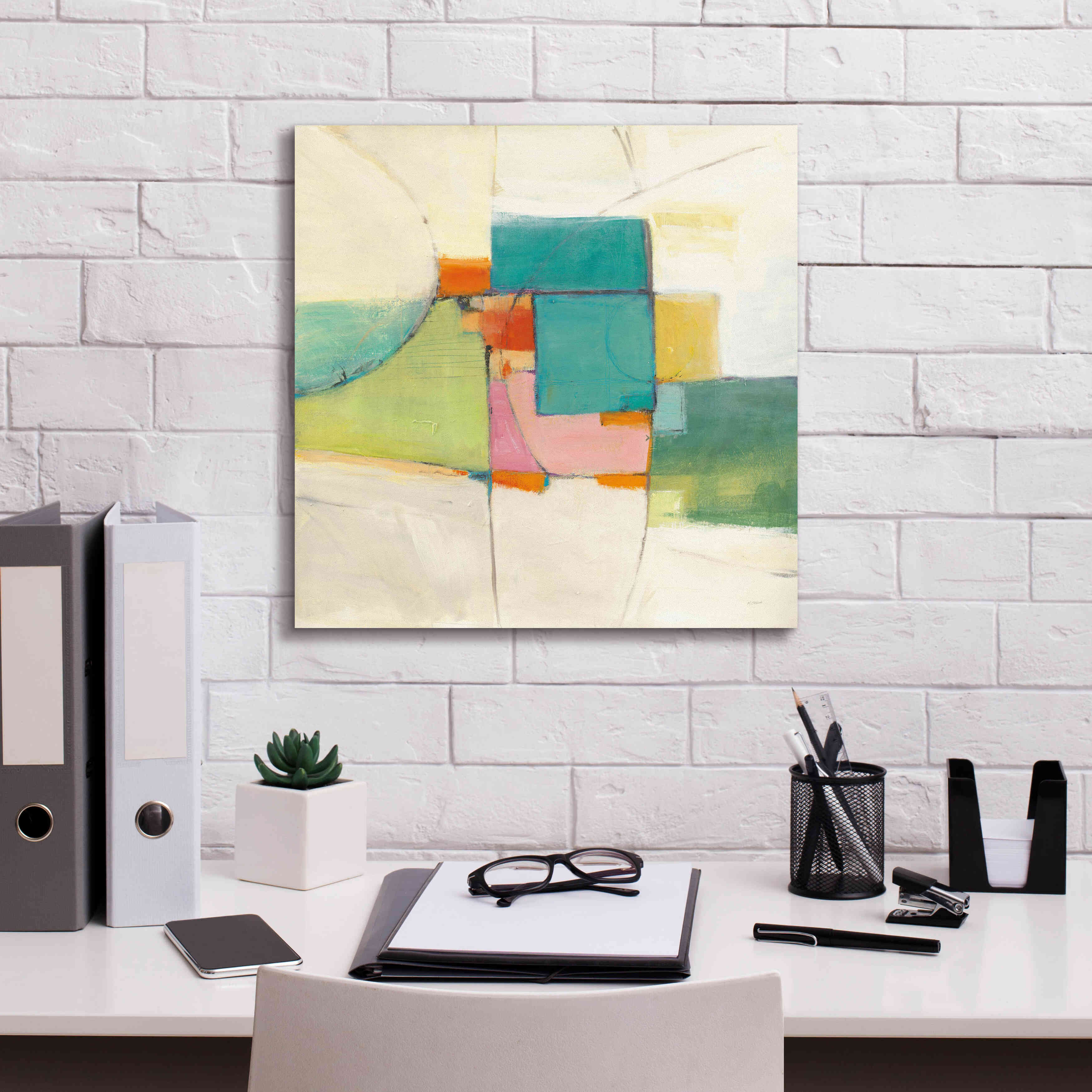 'Aero' by Mike Schick, Giclee Canvas Wall Art,18x18