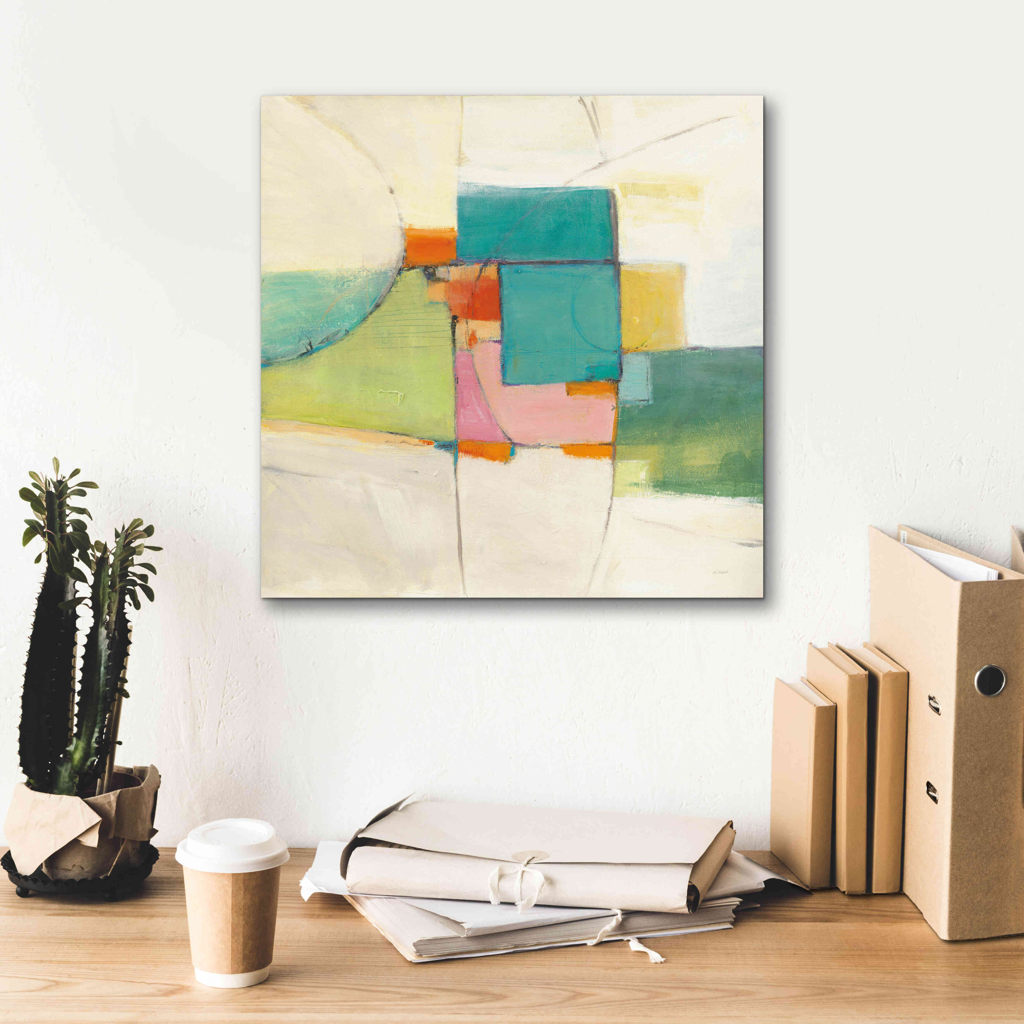 'Aero' by Mike Schick, Giclee Canvas Wall Art,18x18