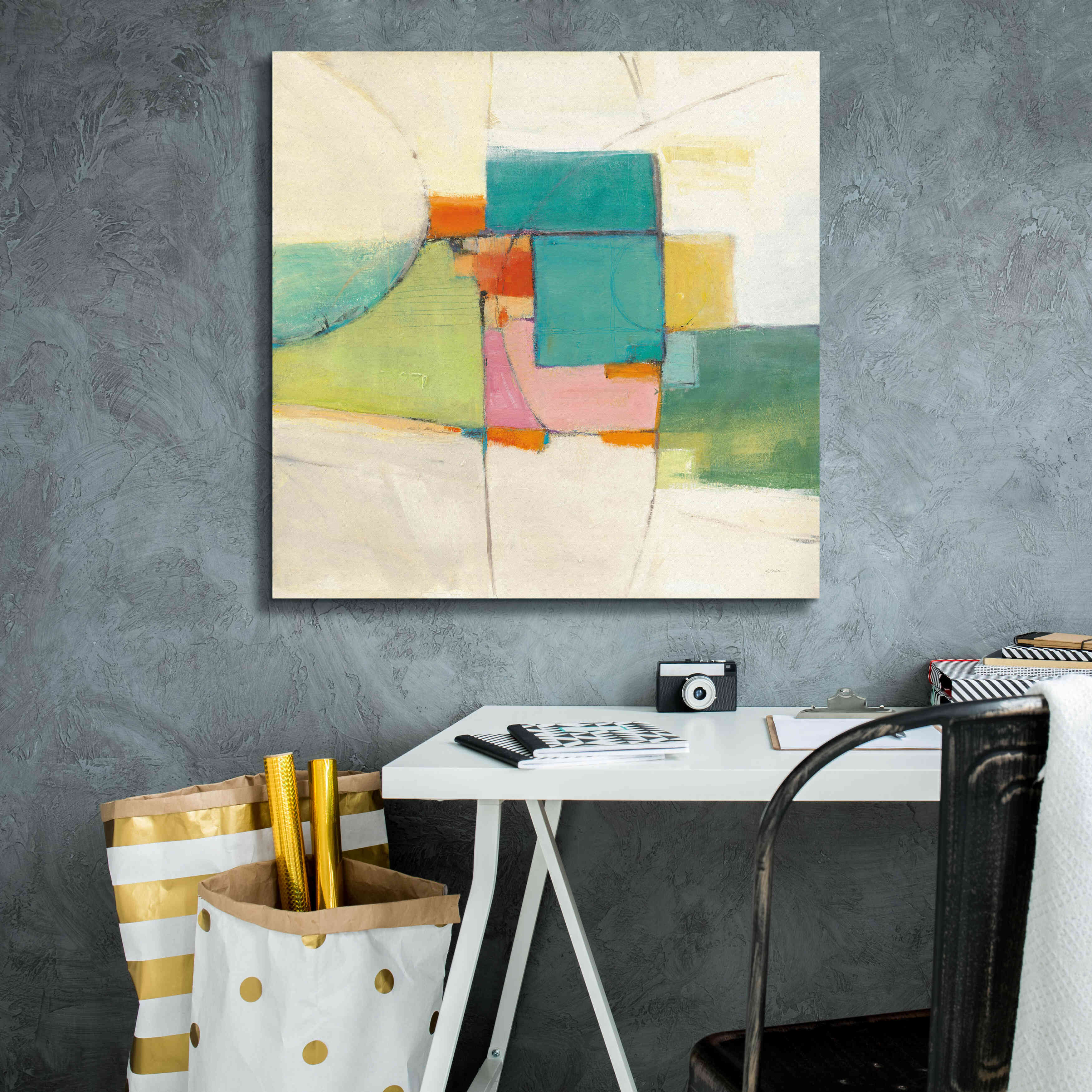 'Aero' by Mike Schick, Giclee Canvas Wall Art,26x26