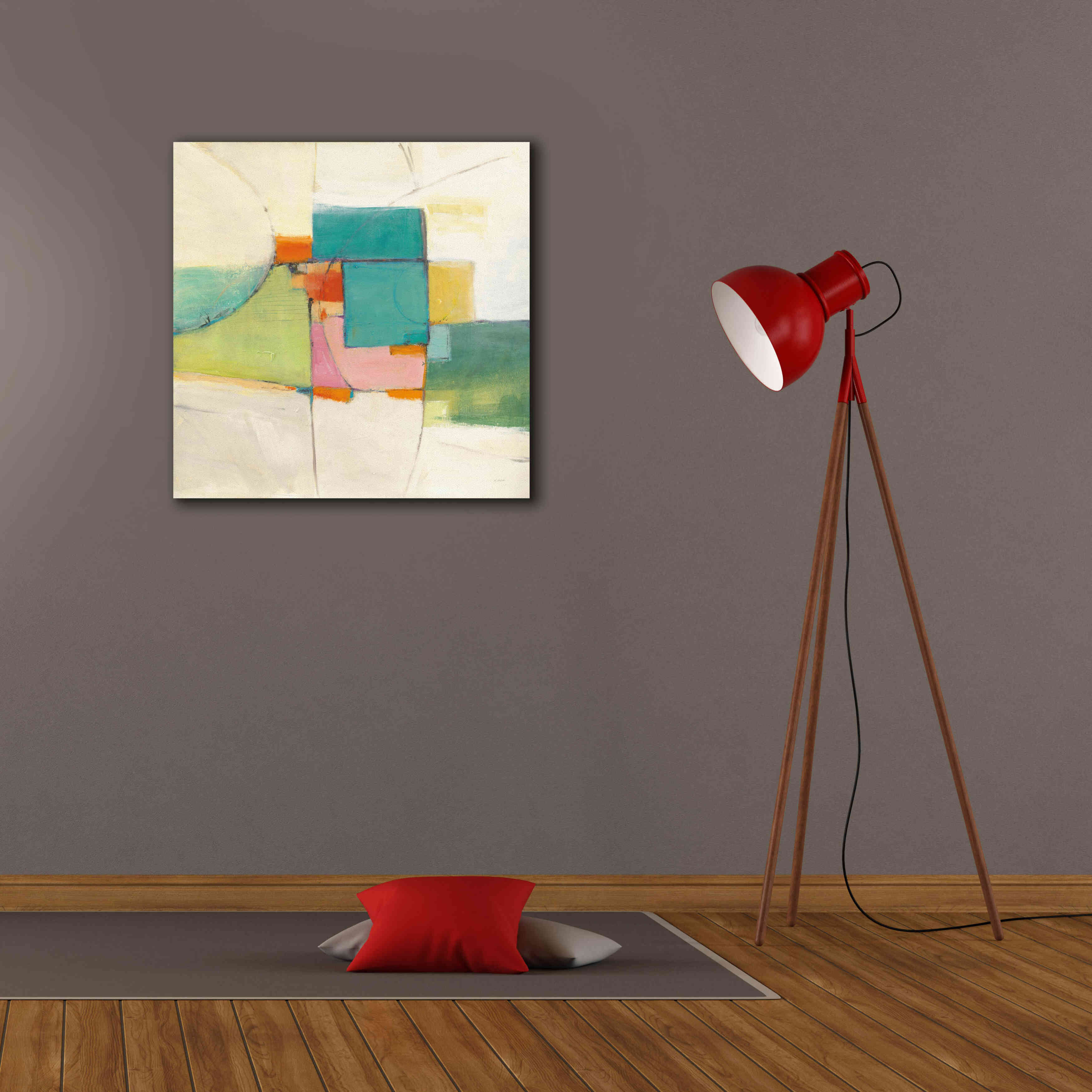 'Aero' by Mike Schick, Giclee Canvas Wall Art,26x26