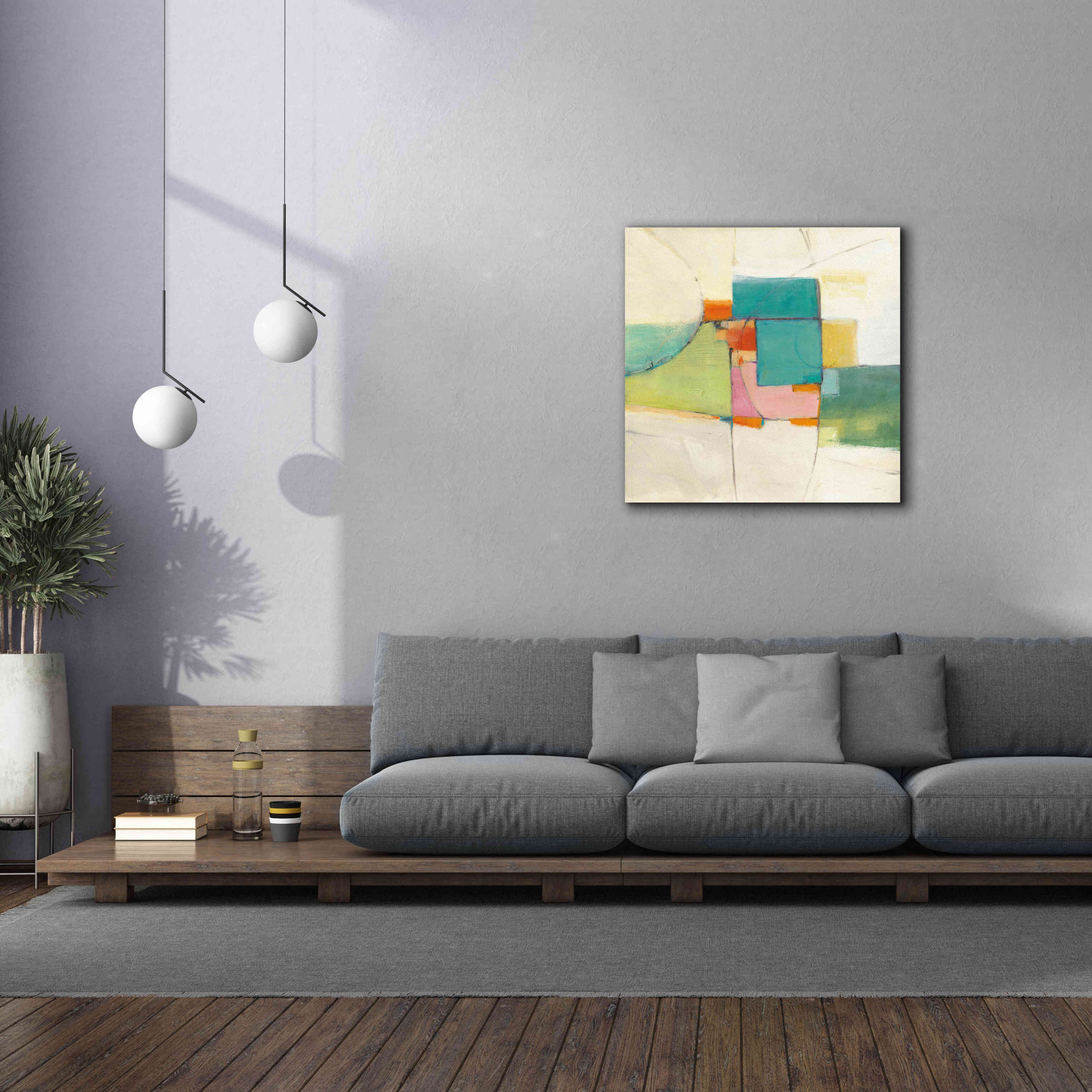 'Aero' by Mike Schick, Giclee Canvas Wall Art,37x37