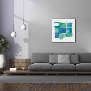 '131 West 3rd Street Square II On White' by Mike Schick, Giclee Canvas Wall Art,37x37