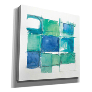 '131 West 3rd Street Square II On White' by Mike Schick, Giclee Canvas Wall Art